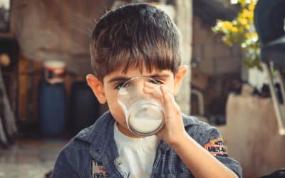 Cómo los lácteos afectan la salud de los niños