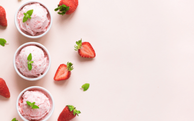 Homemade Strawberry Dairy-Free Ice Cream