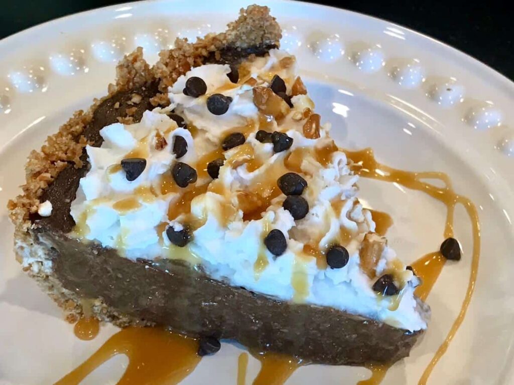 Pretzel pie