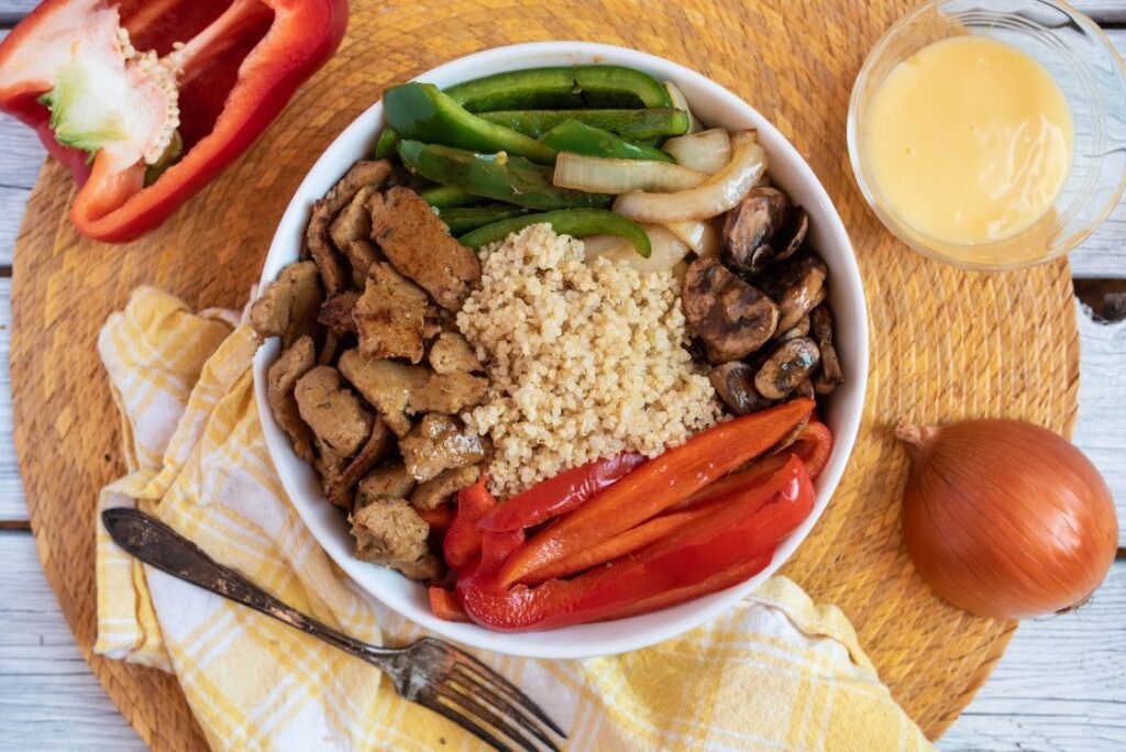 Philly cheesesteak bowl