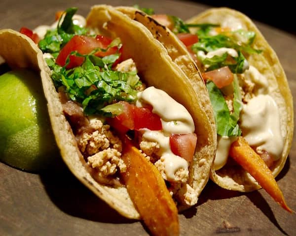 Sweet Potato and Tofu Tacos